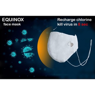 หน้ากากผ้า กันน้ำ เสริมคาร์บอน Equinox