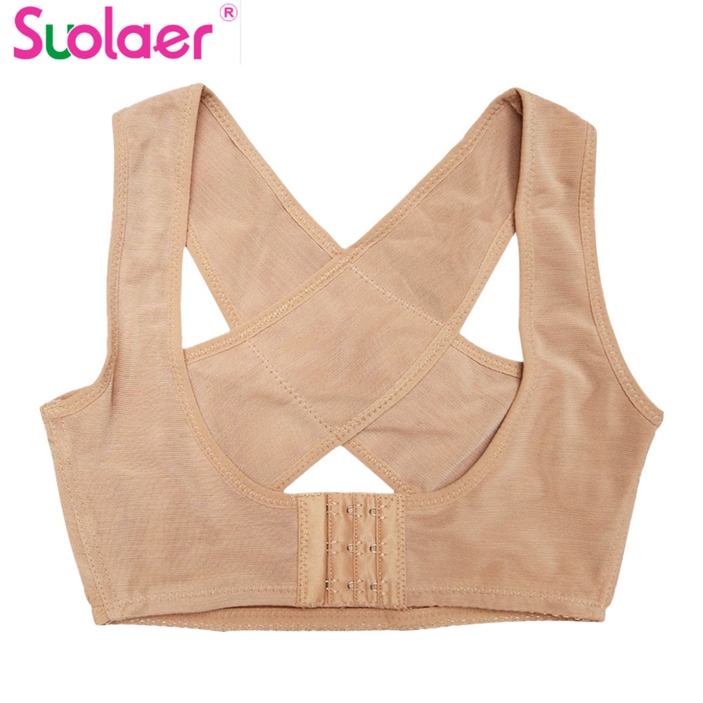 Suolaer Corrector Corset เข็มขัดพยุงร่างกาย Corset shoulder Corrector Tanks