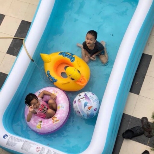 💥สินค้าขายดี💥Itimtoys สระน้ำเป่าลมยักษ์ใหญ่ สระครอบครัว สระน้ำ อ่างน้ำ ขนาด 3 เมตร สระน้ำ3เมตร สระ