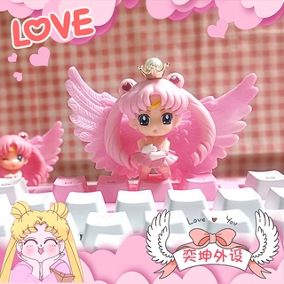 【หมวกแป้นพิมพ์】Cartoon Key Cap บนแป้นพิมพ์กล A Keycap Mechan…