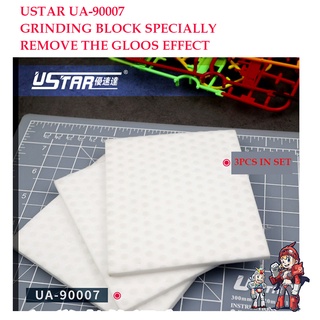 USTAR UA-90007 GRINDING BLOCK SPECIALLY REMOVE THE GLOSS EFFECT FOR PLASTIC MODEL KIT