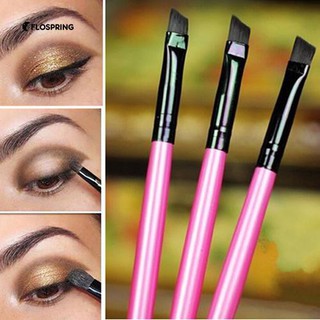 3Pcs อายไลเนอร์อายไลเนอร์อายแชโดว์ Eyeblow Brushes เครื่องสำอางค์แต่งหน้า