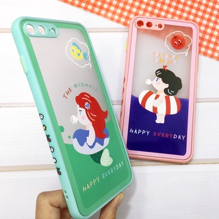 เคสวีโว่/Vivo V19 Y12/Y15/Y17 Y20 Y21(2021) Y72(5G) เคสมือถือขอบนิ่ม TPU พิมพ์ข้าง ด้านหลังขุ่นกันเลนส์กล้อง ลายการ์ตูน