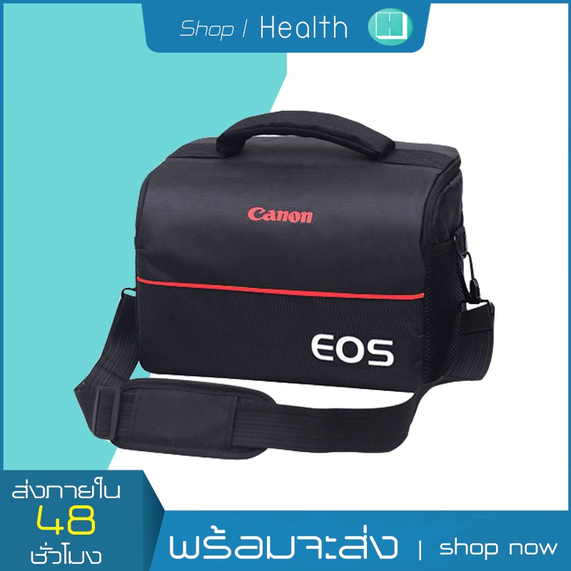 กระเป๋ากล้อง Canon Nikon Camera Bag คลาสสิกกล้องกระเป๋ากล้อง DSLR กลางแจ้งท่องเที่ยว กระเป๋าสะพายแบบพกพาแฟชั่นกล้อง