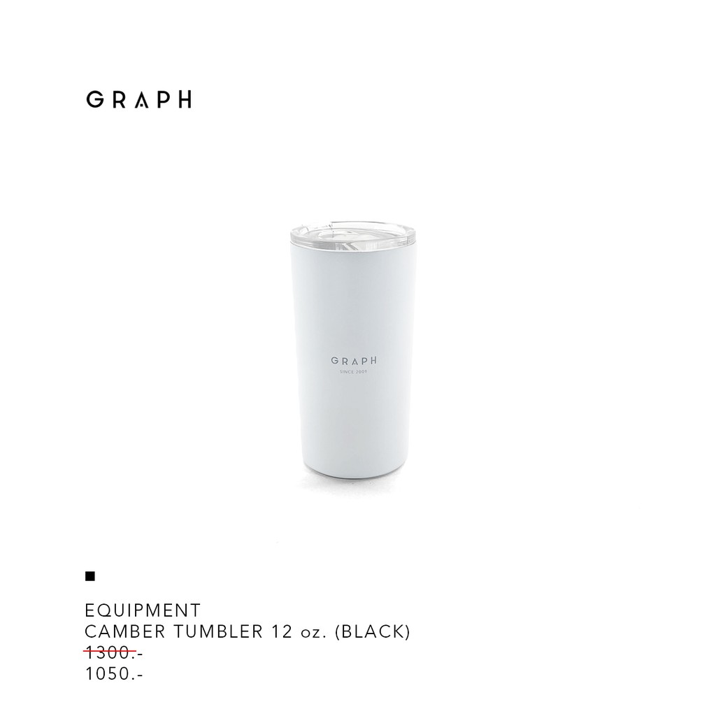 GRAPH | CAMPER TUMBLER CUP 12oz