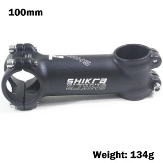 SHIKRA คอแฮนด์จักรยานเสือภูเขา เสือหมอบ น้ำหนักเบา ขนาดแฮนด์ 31.8mm. 7 องศา ยาว 45/55/65/70/80/90/100/110mm.