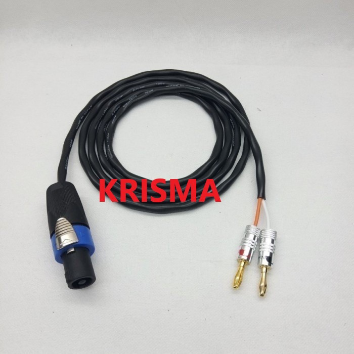 สายลําโพงเสียง canare ดั้งเดิม 2S7F 3 เมตรพูดถึงกล้วย nakamichi AD-03