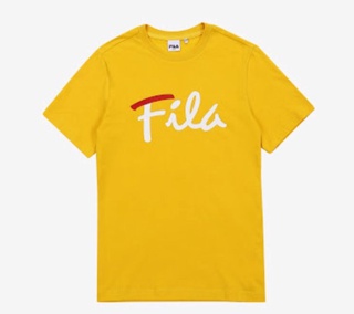 FILA T-Shirt  "Yellow" แท้💯%