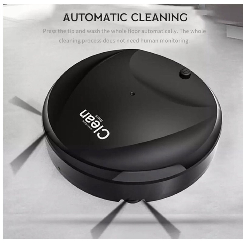 หุ่นยนต์ดูดฝุ่นจิ๋ว Smart Home Clean Robot ThaiPick