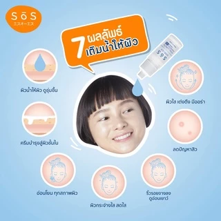 พร้อมส่ง💓 | SOS Hyaluron X3 Concentrate Serum 10 ml. เอะสึ โอ เอะสึ ไฮยาลูรอน เซรั่ม 10 มล. ❎02/27