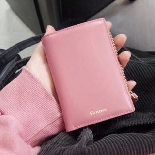 (ทักก่อน) พรี Fennec FOLD WALLET สี​ ROSE PINK 💗