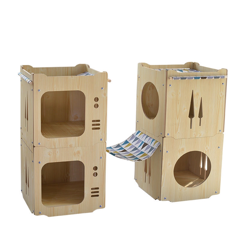 Cat's nest dog house cat dog rabbit cage to collect the nest closed cat ...