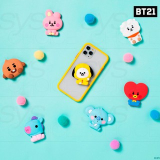 ริงป็อบอัพ ลายการ์ตูน BTS BT21 สำหรับติดด้านหลังมือถือ