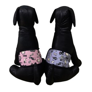 Puppe โอบิผ้าป้องกันฉี่ PDA091 สำหรับสุนัขตัวผู้