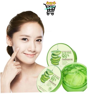 เจลว่านหางจระเข้ 98% 300ml Aloe Vera gel บำรุงผิวให้ชุ่มชื่นทั้งผิวหน้า และผิวกาย