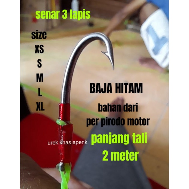 เบ็ดตกปลาปลาไหลรุ่น Petruk