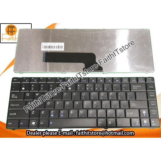 สําหรับ ASUS K40AN K40E K40IJ K40IN K40ID K40C K40IE K40IP คีย์บอร์ด