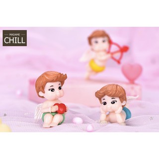 [MC923] ตุ๊กตุ่นจิ๋ว Cupid กามเทพแผลงศร 💘 (1 ตัว ราคา 20 บาท)