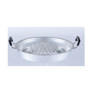 Bighot CLOSE กระทะย่างเกาหลี Roast meat platter 36x31x5cm. stainless steel PQS-KRP1