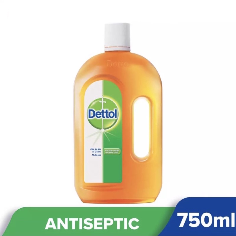 Dettol​ เดทตอลไฮยีน​ น้ำยาทำความสะอาดฆ่าเชื้ออเนกประสงค์750ml.