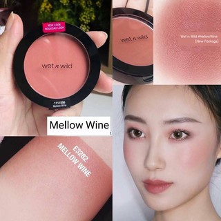 Wet n Wild Coloricon Blush ~ Mellow Wine  ▪️บลัชเนื้อฝุ่นสีสวยคมชัด สีน้ำตาลพีช ที่ใช้ได้กับทุกสีผิว