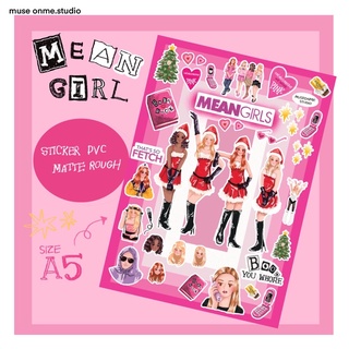 💟MEAN GIRL STICKER 🛍💒💝 สติ้กเกอร์