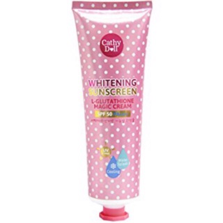 Cathy Doll Whitening Sunscreen L-Glutathione Magic Cream SPF 50 PA++ 138 ml.,50ml