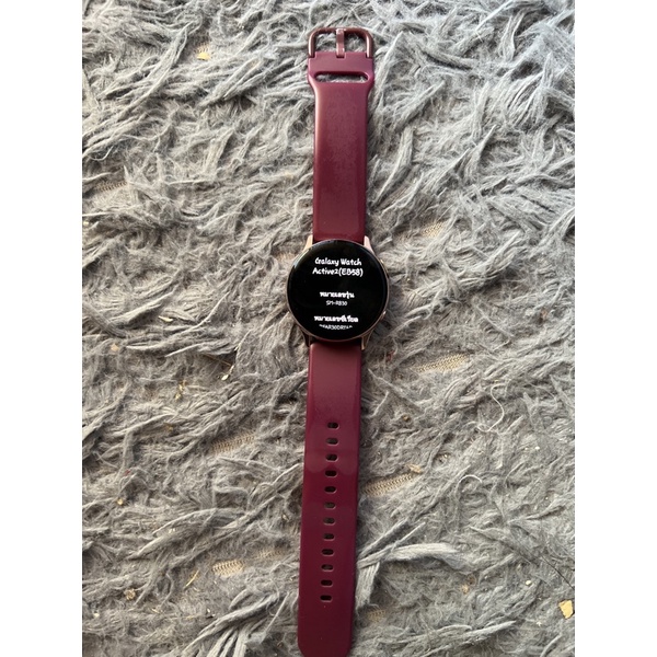 ⌚️Samsung Galaxy Smart watch Active 2  Bluetooth มือสอง สภาพนางฟ้า สีโรสโกล มีอุปกรณ์ในกล่องพร้อมสายชาร์จ