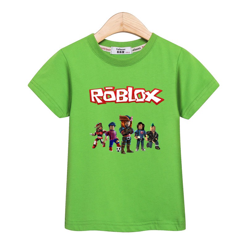 Kid T Shirt Roblox เสอยดแขนสนสำหรบเดกชายพมพเสอสำหรบเดกเสอผาฝาย Boy Shirt - roblox muscle man shirt