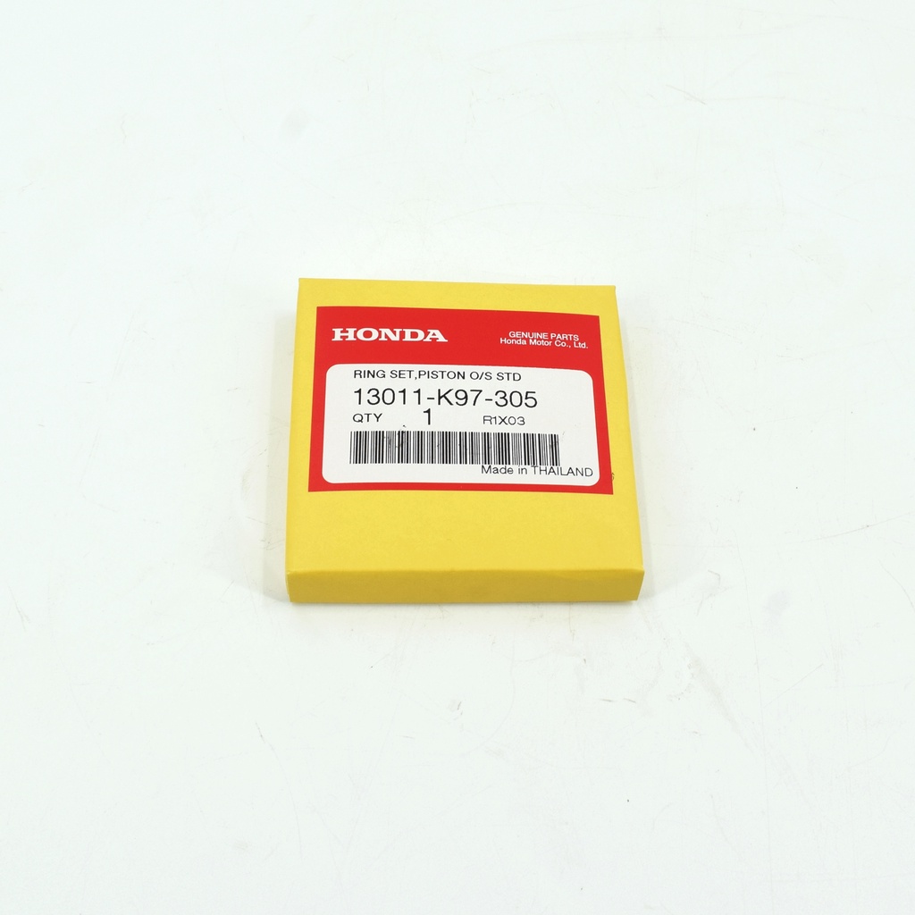 ชุดแหวนแท้ (STD) (TPR) PCX160 แท้ศูนย์ฮอนด้า ราคา/1ชุด 13011-K1Z-305
