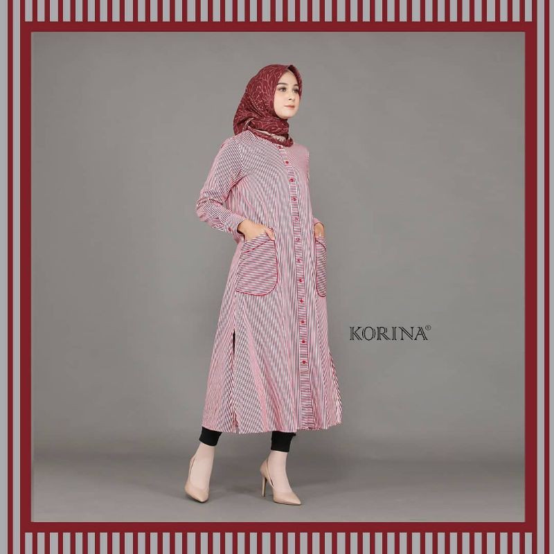 Ticha Tunik By Korina รองเท้าผ้าใบลําลองสไตล์เกาหลี