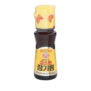 Ottogi Sasame Oil 55ml.ออตโตกิ นำ้มันงา เกาหลี