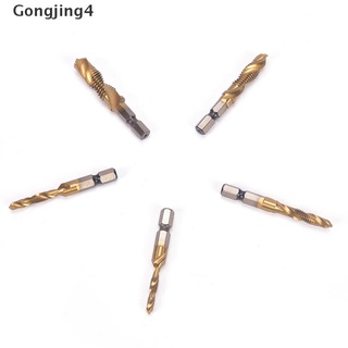 Gongjing4 M3-M10 Hex Shank ชุบไทเทเนียมไฮสปีดดอกสกรูเมตริกเมตริก Th