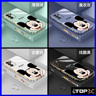 เคส OPPO A16 เคส OPPO Reno6 5g เคส oppo reno6z 5g เคส oppo Reno 5 เคส oppo A94 เคส oppo A93 เคส oppo Reno 4 4g เคส oppo Reno 7 Reno 2 เคส oppo Reno2 f เคส oppo Reno 7Z Disney Mickey เคสโทรศัพท์มือถือลายการ์ตูนมิกกี้เมาส์สําหรับ MQ