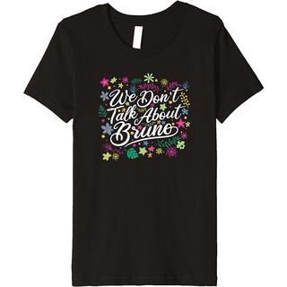 เสื้อยืด พิมพ์ลาย Disney Encanto We Dont Talk About Bruno พรีเมี่ยม สําหรับผู้ชายS-5XL