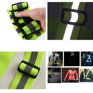 ✨พร้อมส่ง✨สายยางยืดสะท้อนแสง เสื้อสะท้อนแสง สายเซฟตี้ เสื้อเซฟตี้