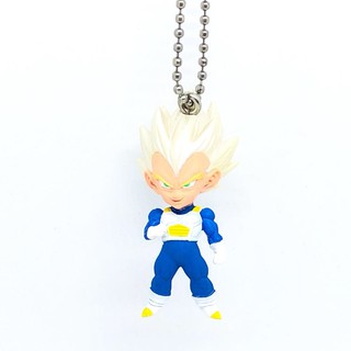 Super Vegeta (เบจิต้า) พวงกุญแจโมเดลการ์ตูน Dragon Ball (ดราก้อนบอล) งานลิขสิทธิ์แท้ Bandai นำเข้าจากญี่ปุ่น