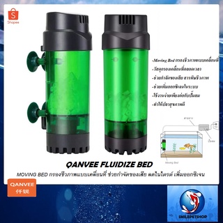 QANVEE FLUIDIZED BED(Moving Bed ระบบกรองชีวภาพแบบเคลื่อนที่ ช่วยสลายของเสีย ลดไนไตรต์ เพิ่มออกซิเจน)