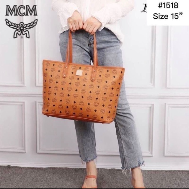 MCM Shopping Bag size15 นิ้ว