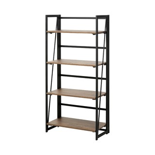 ชั้นวางของ สีวอลนัทเข้ม เฟอร์ราเดค BS-1932 Shelving with dark walnut color, Ferradec BS-1932