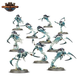 [GW-พร้อมส่ง] Warhammer AoS: NIGHTHAUNT DREADSCYTHE HARRIDANSโมเดลเกมสนามจำลอง