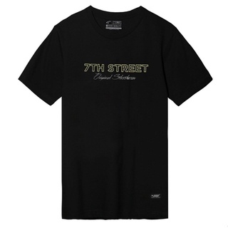 เสื้อผ้าผช✖zhae 7th Street เสื้อยืด รุ่น PTL002 น่ารัก เสื้อผ้าสาวอวบ เสื้อผ้าฝ้าย ผู้หญิง [ขายดี] [พร้อมส่ง]S-5XL