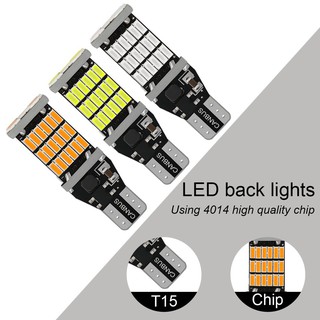 หลอดไฟเลี้ยว T15 LED 16วัตต์ 921 4014 45SMD สำหรับรถยนต์ 1 ชิ้น