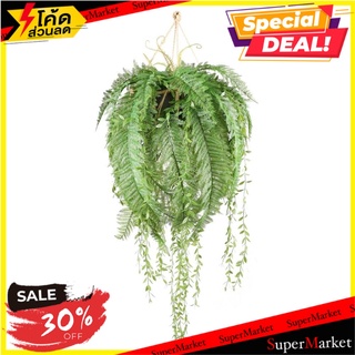 กระเช้าเฟิร์นประดิษฐ์ SPRING TY-H01 ต้นไม้ประดิษฐ์ ARTIFICIAL FERN WITH HANGING BASKET SPRING TY-H01 อุปกรณ์ตกแต่งสวน