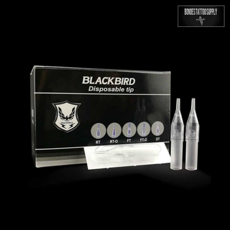 R9 ปลายใช้แล้วทิ้ง Blackbird 1 กล่อง - 9R Dispotip