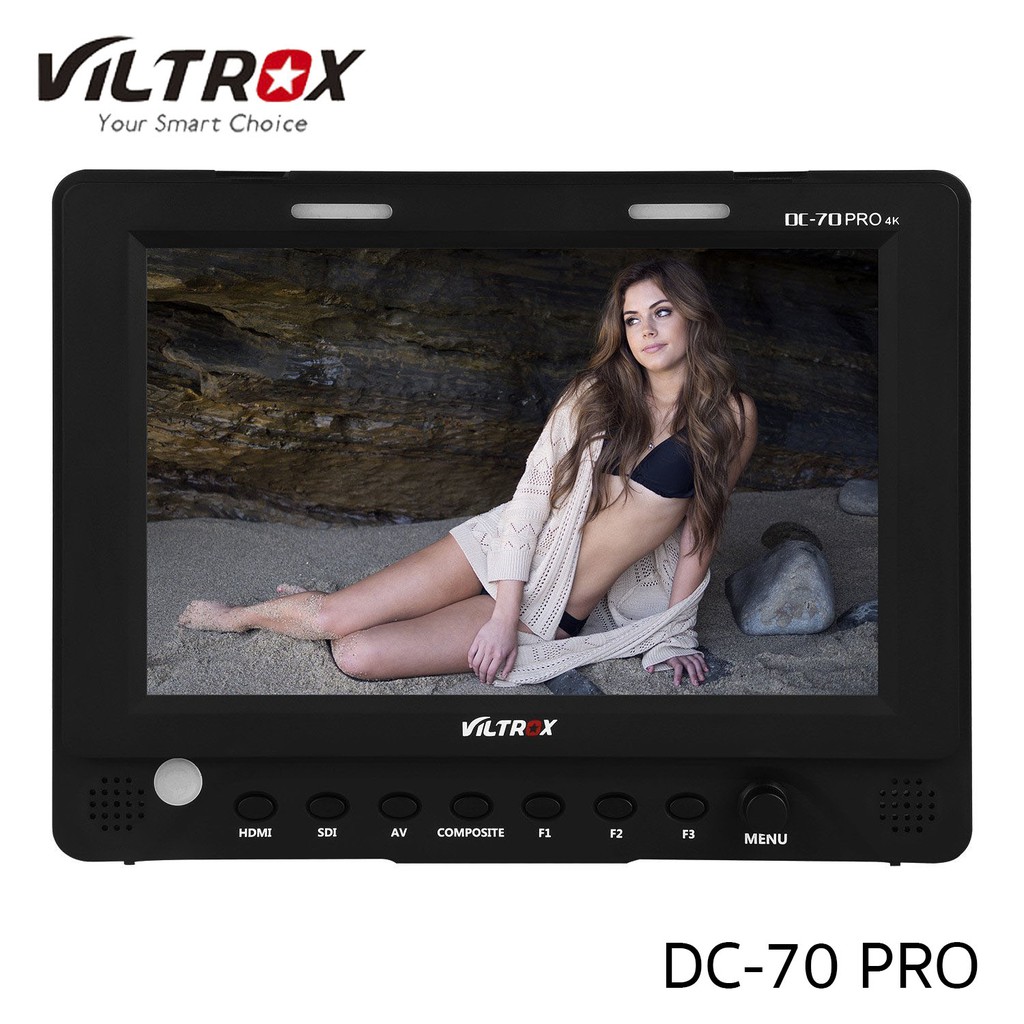 Viltrox DC-70PRO 4K 7 Inch HDMI Camera Field Monitor HDMI/SDI/AV output