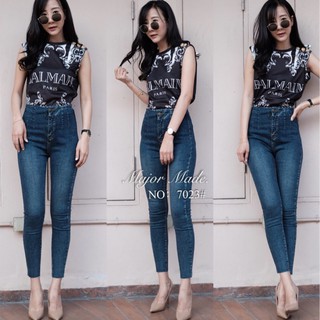 Exclusive Jeans ยีนส์ยืดขาตรง Ex7023