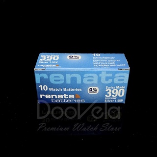 ถ่าน Renata 390 จำนวน 1 กล่อง (10 ก้อน)