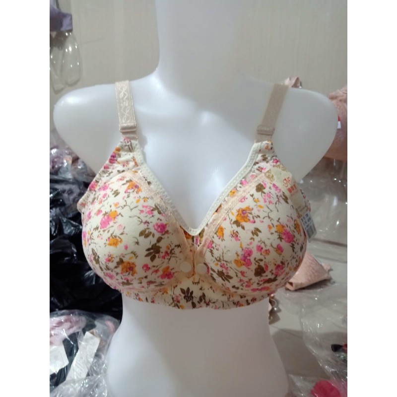 ให้นมบุตร MOTHER& 39;S BRA / BUSUI / FLOWER MOTIF CUP B