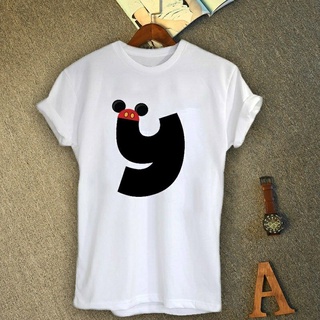 เสื้ออักษรลายหมวกมิกกี้ อักษร Y